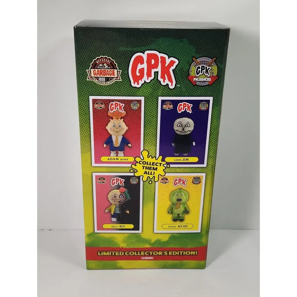 Garbage Pail Kids GRIM JIM Deluxe 12” Plush Collectors Edition Limited CPK